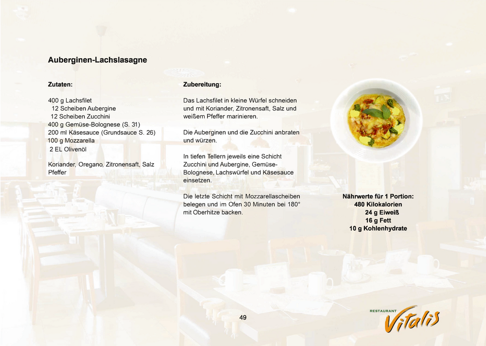 Auberginen-Lachslasagne
