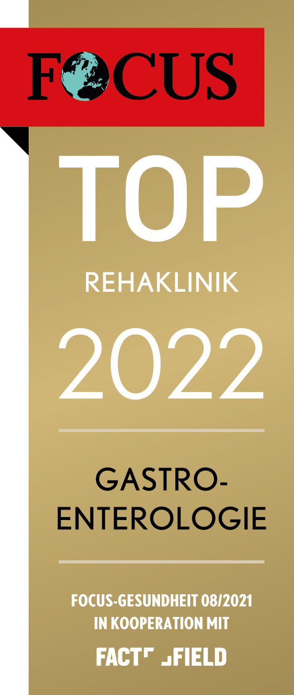 TOP Rehaklinik 2022 „Gastroenterologie“